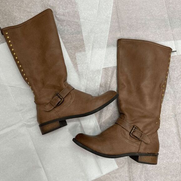Steve Madden Shoes - Steve Madden‎ Tan Brown Tall Riding Boots